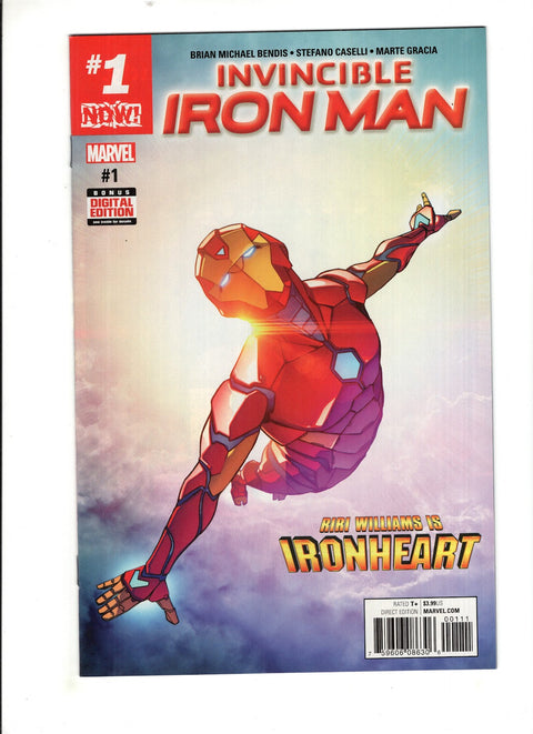 Invincible Iron Man, Vol. 3 #1 (Cvr A) (2016) Stefano Caselli  A Stefano Caselli  Buy & Sell Comics Online Comic Shop Toronto Canada