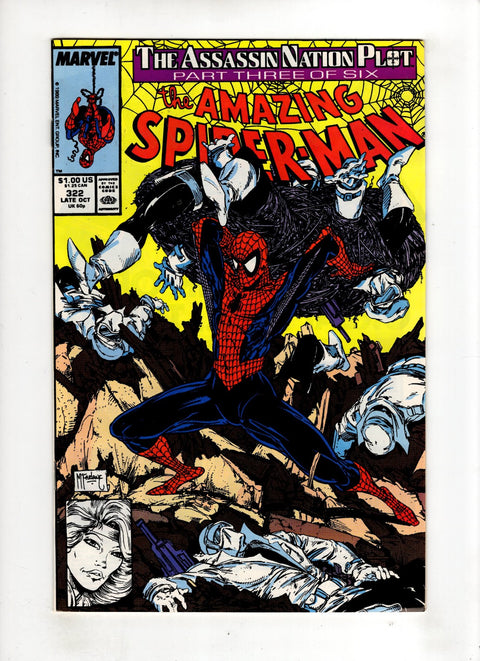 The Amazing Spider-Man, Vol. 1 #322 (1989)     Buy & Sell Comics Online Comic Shop Toronto Canada
