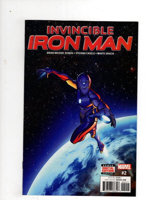 Invincible Iron Man, Vol. 3 #2 (Cvr A) (2016) Stefano Caselli  A Stefano Caselli  Buy & Sell Comics Online Comic Shop Toronto Canada