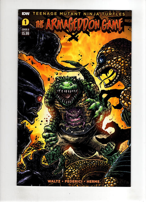 Teenage Mutant Ninja Turtles: The Armageddon Game #1 (Cvr B) (2022) Kevin Eastman Variant B Kevin Eastman Variant  Buy & Sell Comics Online Comic Shop Toronto Canada