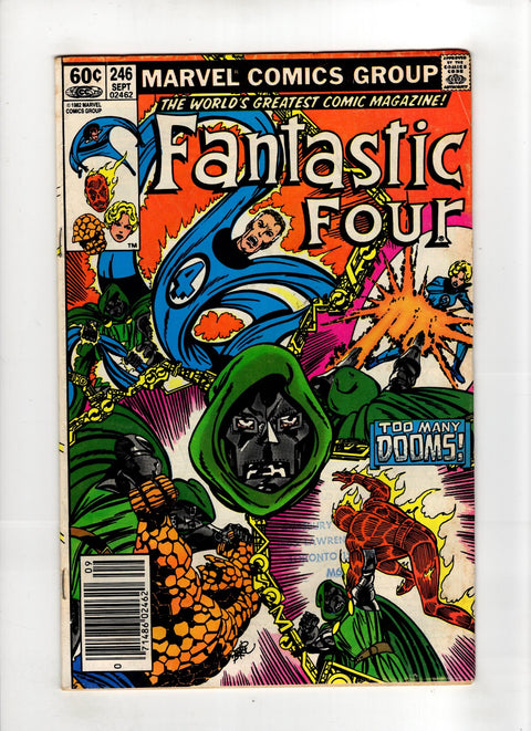 Fantastic Four, Vol. 1 #246 (1982) Stamp on cover  Stamp on cover  Buy & Sell Comics Online Comic Shop Toronto Canada
