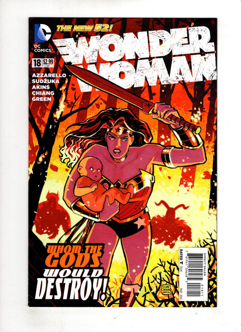 Wonder Woman, Vol. 4 #18 (Cvr A) (2013) Cliff Chiang A Cliff Chiang  Buy & Sell Comics Online Comic Shop Toronto Canada
