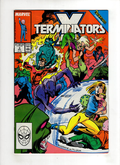 X-Terminators, Vol. 1 #3 (1988)     Buy & Sell Comics Online Comic Shop Toronto Canada