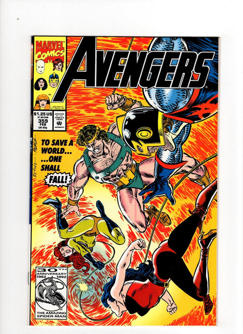 The Avengers, Vol. 1 #359 (1992)      Buy & Sell Comics Online Comic Shop Toronto Canada