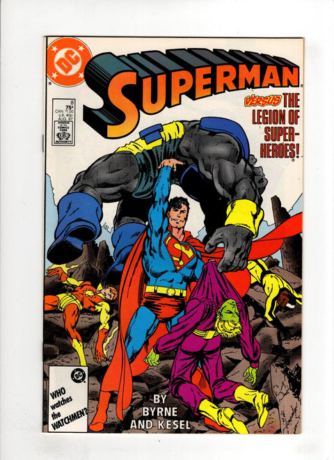 Superman, Vol. 2 #8 (1987)     Buy & Sell Comics Online Comic Shop Toronto Canada
