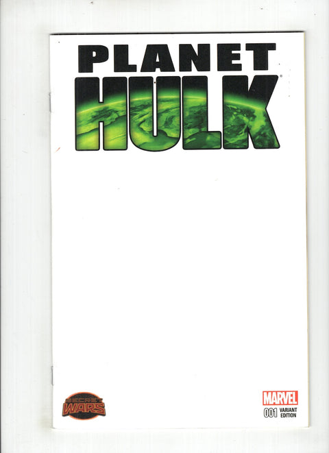 Planet Hulk #1 (Cvr D) (2015) Blank Variant  D Blank Variant  Buy & Sell Comics Online Comic Shop Toronto Canada