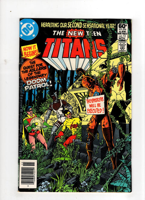 The New Teen Titans, Vol. 1 #13 (1981)      Buy & Sell Comics Online Comic Shop Toronto Canada