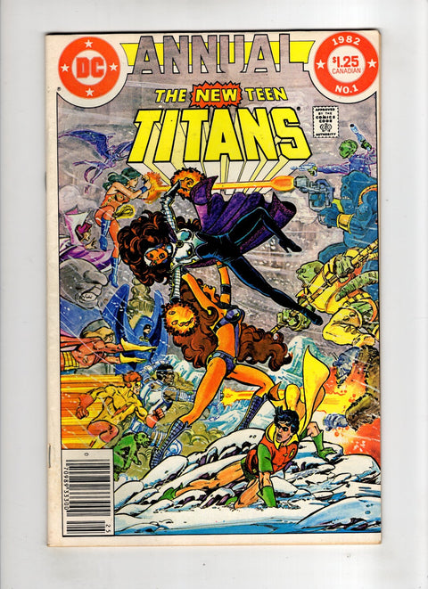 The New Teen Titans, Vol. 1 Annual #1 (1982) Canadian Price Variant  Canadian Price Variant  Buy & Sell Comics Online Comic Shop Toronto Canada