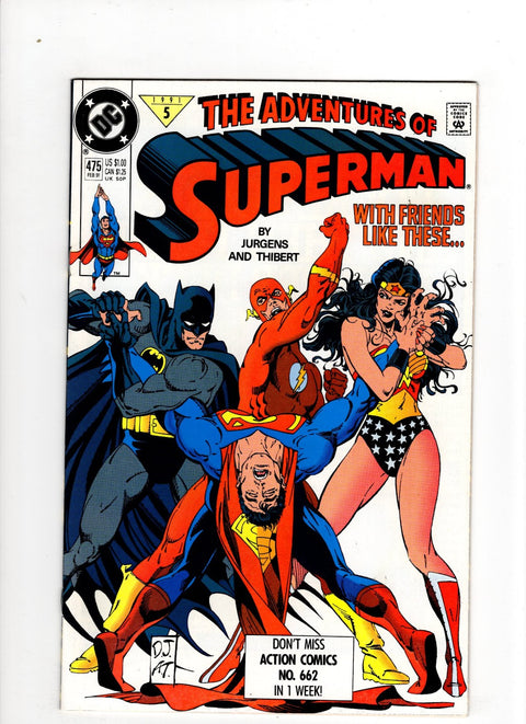 The Adventures of Superman, Vol. 1 #475 (1991)      Buy & Sell Comics Online Comic Shop Toronto Canada