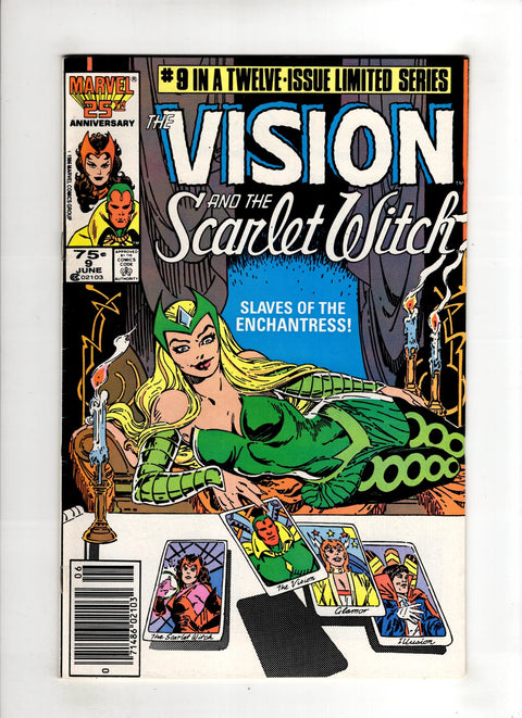 Vision and the Scarlet Witch, Vol. 2 #9 (1986) Newsstand Edition  Newsstand Edition  Buy & Sell Comics Online Comic Shop Toronto Canada