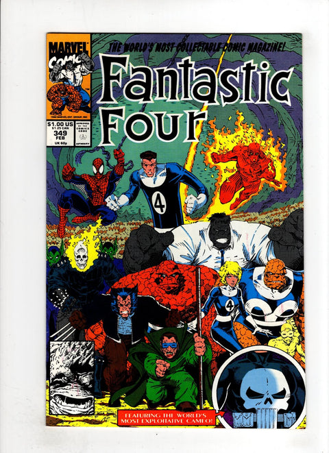 Fantastic Four, Vol. 1 #349 (1990)     Buy & Sell Comics Online Comic Shop Toronto Canada