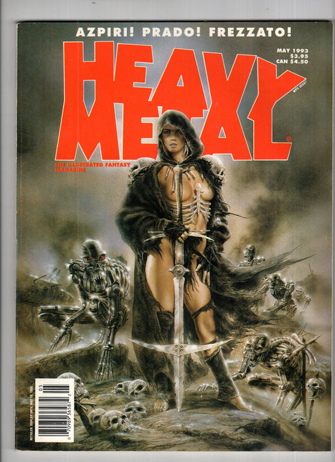 Heavy Metal (Volume 17) (1993) #2 (1993)      Buy & Sell Comics Online Comic Shop Toronto Canada