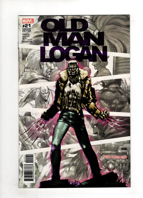 Old Man Logan, Vol. 2 #21 (Cvr B) (2017) Kia Asamiya Incentive Variant (1:25) B Kia Asamiya Incentive Variant (1:25)  Buy & Sell Comics Online Comic Shop Toronto Canada