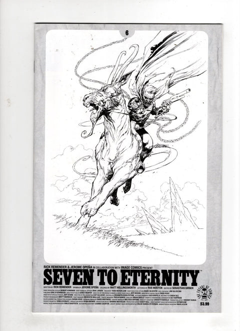 Seven To Eternity #6 (Cvr D) (2017) Jerome Opena Spawn Month Black & White  D Jerome Opena Spawn Month Black & White  Buy & Sell Comics Online Comic Shop Toronto Canada