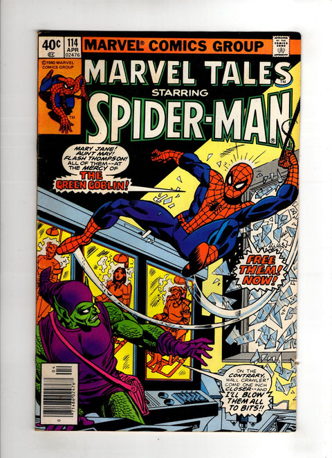 Marvel Tales, Vol. 2 #114 (1980) Newsstand Edition  Newsstand Edition  Buy & Sell Comics Online Comic Shop Toronto Canada