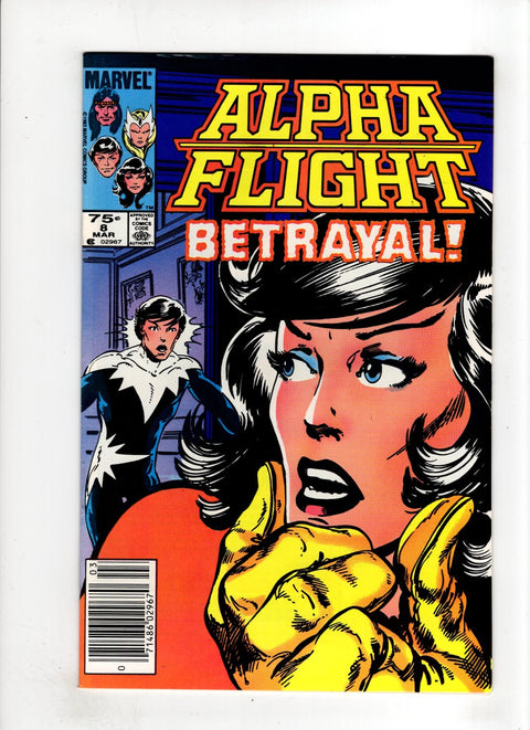 Alpha Flight, Vol. 1 #8 (1984) Newsstand Edition  Newsstand Edition  Buy & Sell Comics Online Comic Shop Toronto Canada