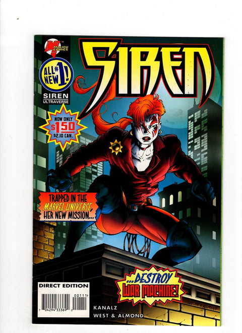 Siren #1 (1995)      Buy & Sell Comics Online Comic Shop Toronto Canada