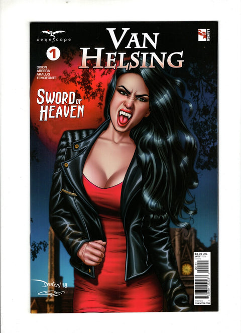 Grimm Fairy Tales Presents: Van Helsing - Sword of Heaven #1 (Cvr D) (2018) Derlis Santacruz Variant  D Derlis Santacruz Variant  Buy & Sell Comics Online Comic Shop Toronto Canada