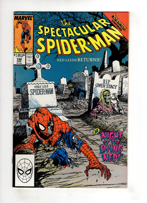 The Spectacular Spider-Man, Vol. 1 #148 (1988)     Buy & Sell Comics Online Comic Shop Toronto Canada