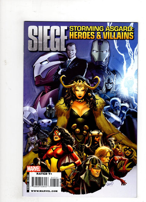 Siege: Storming Asgard -- Heroes and Villains #1 (Cvr A) (2010) Greg Land (Female Loki)  A Greg Land (Female Loki)  Buy & Sell Comics Online Comic Shop Toronto Canada
