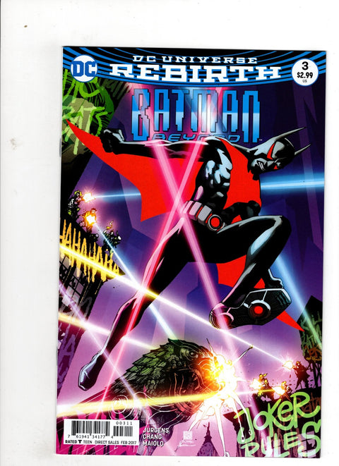 Batman Beyond, Vol. 6 #3 (Cvr A) (2016) Bernard Chang  A Bernard Chang  Buy & Sell Comics Online Comic Shop Toronto Canada