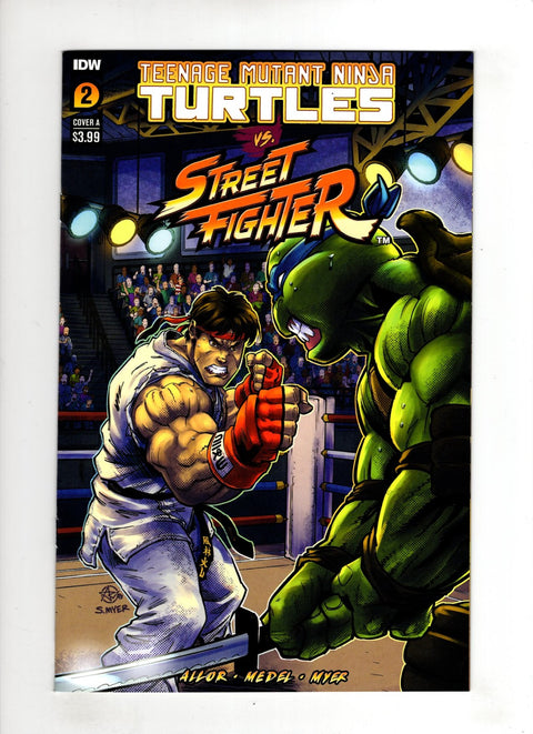 Teenage Mutant Ninja Turtles vs. Street Fighter #2 (Cvr A) (2023) Ariel Medel A Ariel Medel  Buy & Sell Comics Online Comic Shop Toronto Canada