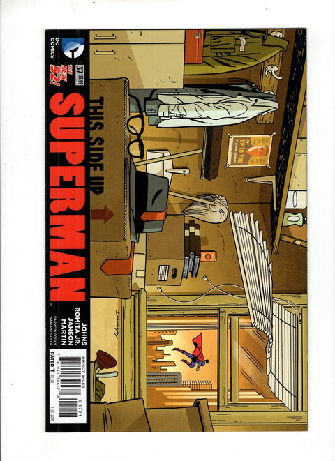 Superman, Vol. 3 #37 (Cvr B) (2014) DC 75th Anniversary Cover by Darwyn Cooke  B DC 75th Anniversary Cover by Darwyn Cooke  Buy & Sell Comics Online Comic Shop Toronto Canada