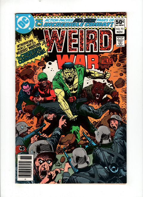 Weird War Tales, Vol. 1 #93 (Cvr A) (1980) 1st Creature Commandos  A 1st Creature Commandos  Buy & Sell Comics Online Comic Shop Toronto Canada