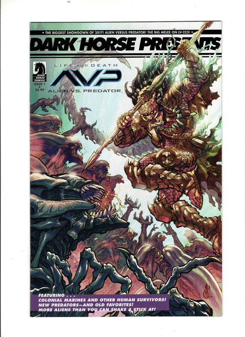 Aliens vs. Predator: Life And Death #1 (Cvr C) (2017) 30th Anniversary Variant  C 30th Anniversary Variant  Buy & Sell Comics Online Comic Shop Toronto Canada