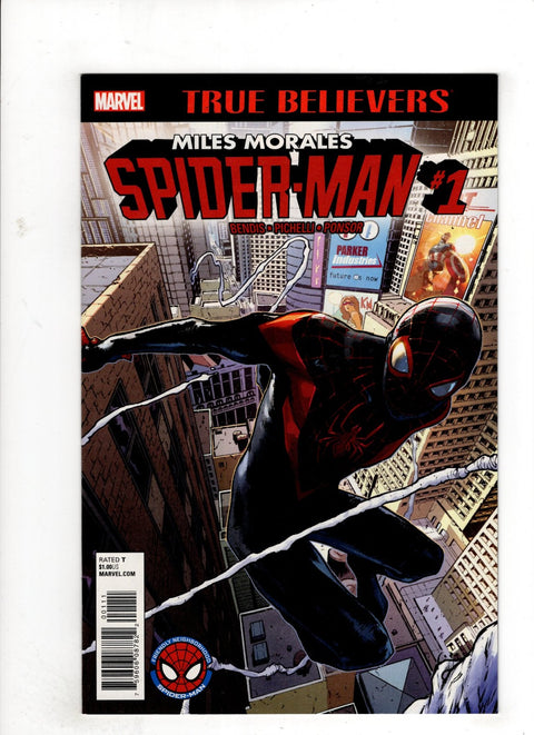 True Believers: Miles Morales: Spider-Man #1 (2017) Sara Pichelli   Sara Pichelli  Buy & Sell Comics Online Comic Shop Toronto Canada