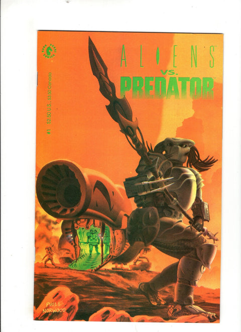 Aliens vs. Predator #1 (Cvr B) (1990) 2nd Printing  B 2nd Printing  Buy & Sell Comics Online Comic Shop Toronto Canada