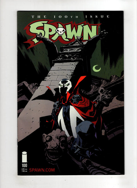 Spawn #100 (Cvr C) (2000) Mike Mignola Variant C Mike Mignola Variant  Buy & Sell Comics Online Comic Shop Toronto Canada