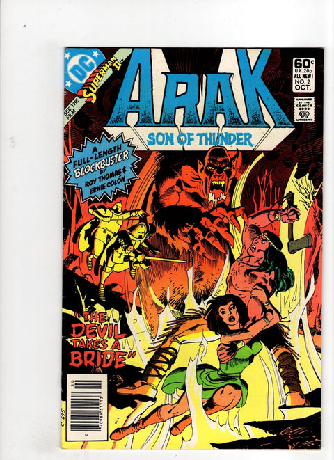 Arak #2 (1981) Newsstand Edition   Newsstand Edition  Buy & Sell Comics Online Comic Shop Toronto Canada
