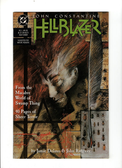 Hellblazer, Vol. 1 #1 (Cvr A) (1987)   A   Buy & Sell Comics Online Comic Shop Toronto Canada