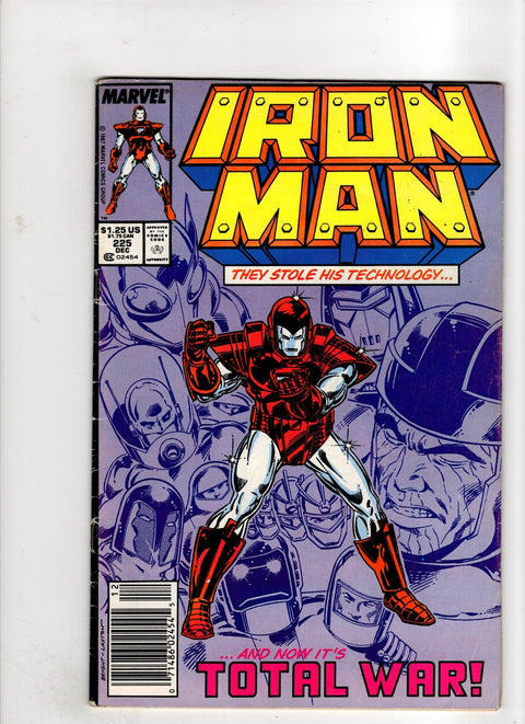 Iron Man, Vol. 1 #225 (1987) Start of The Armor Wars     Buy & Sell Comics Online Comic Shop Toronto Canada