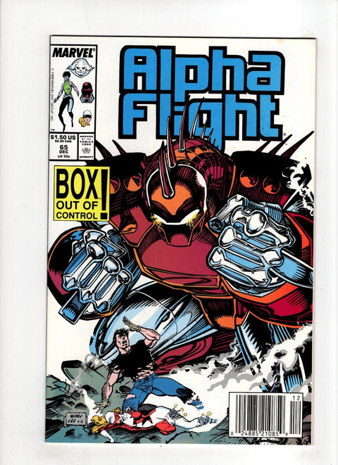Alpha Flight, Vol. 1 #65 (1988)     Buy & Sell Comics Online Comic Shop Toronto Canada