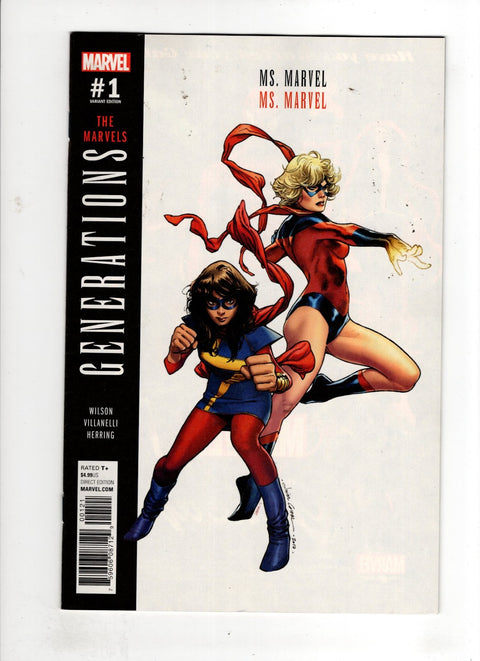 Generations: Ms. Marvel & Ms. Marvel #1 (Cvr B) (2017) Olivier Coipel Variant  B Olivier Coipel Variant  Buy & Sell Comics Online Comic Shop Toronto Canada
