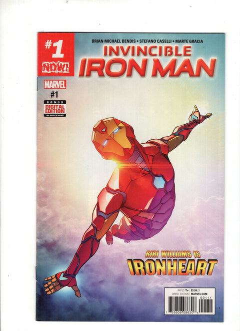 Invincible Iron Man, Vol. 3 #1 (Cvr A) (2016) Stefano Caselli  A Stefano Caselli  Buy & Sell Comics Online Comic Shop Toronto Canada