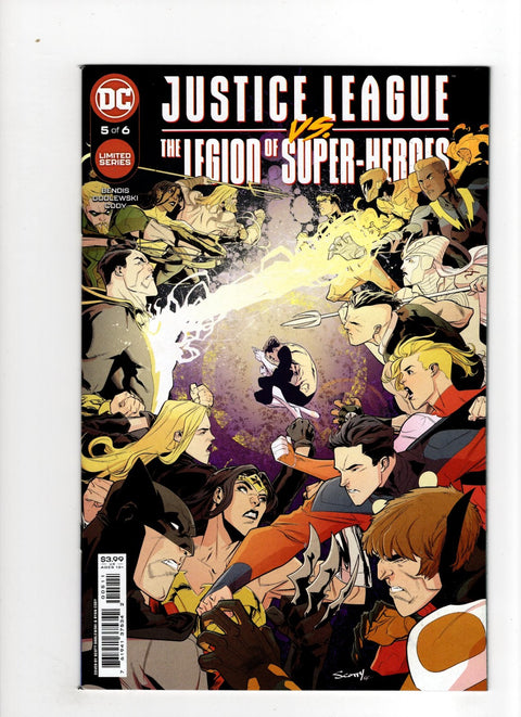 Justice League vs. The Legion of Super-Heroes #5 (Cvr A) (2022) Scott Godlewski  A Scott Godlewski  Buy & Sell Comics Online Comic Shop Toronto Canada