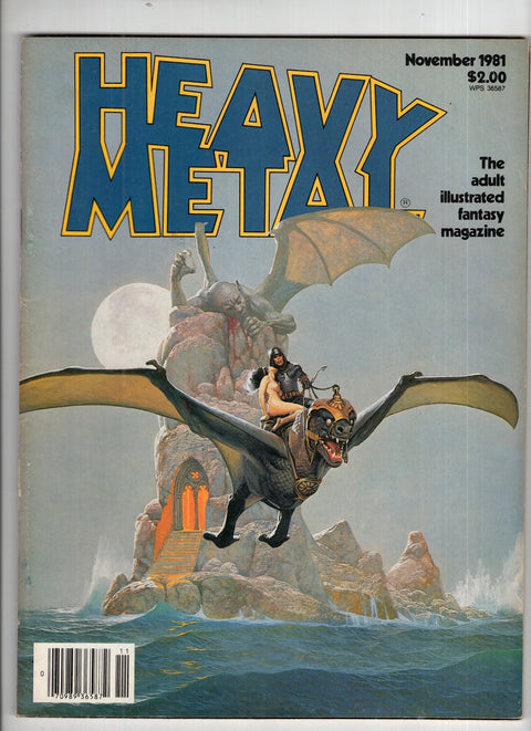 Heavy Metal (Volume 05) (1981) #8 (1981)      Buy & Sell Comics Online Comic Shop Toronto Canada