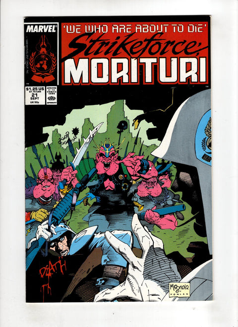 Strikeforce: Morituri #21 (1988)     Buy & Sell Comics Online Comic Shop Toronto Canada