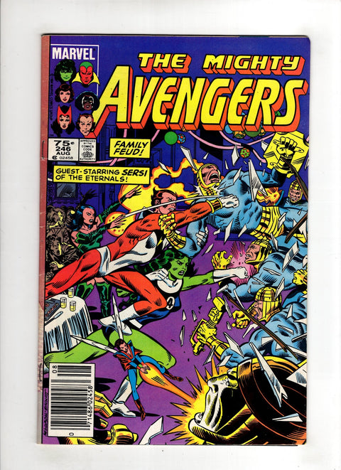The Avengers, Vol. 1 #246 (1984) Canadian Price Variant  Canadian Price Variant  Buy & Sell Comics Online Comic Shop Toronto Canada