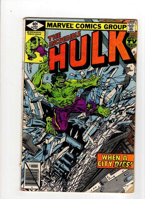 The Incredible Hulk, Vol. 1 #237 (1979) Newsstand Edition   Newsstand Edition  Buy & Sell Comics Online Comic Shop Toronto Canada