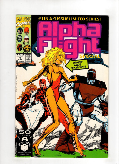 Alpha Flight Special #1 (1991)     Buy & Sell Comics Online Comic Shop Toronto Canada