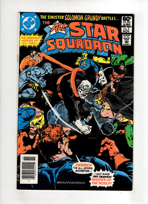 All-Star Squadron #3 (1981) Newsstand Edition  Newsstand Edition  Buy & Sell Comics Online Comic Shop Toronto Canada