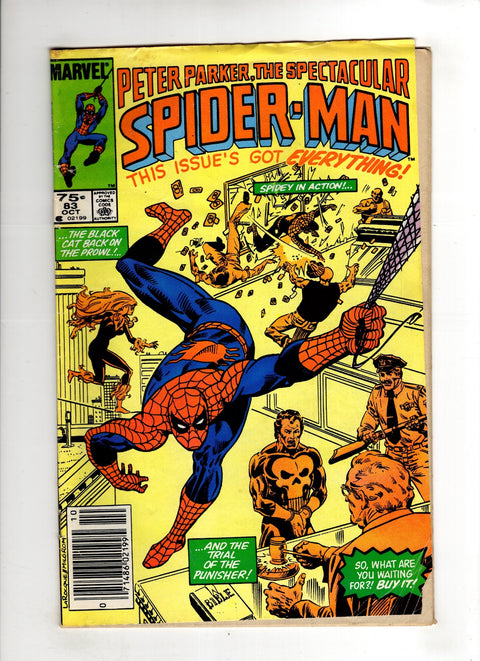 The Spectacular Spider-Man, Vol. 1 #83 (1983) Canadian Price Variant  Canadian Price Variant  Buy & Sell Comics Online Comic Shop Toronto Canada