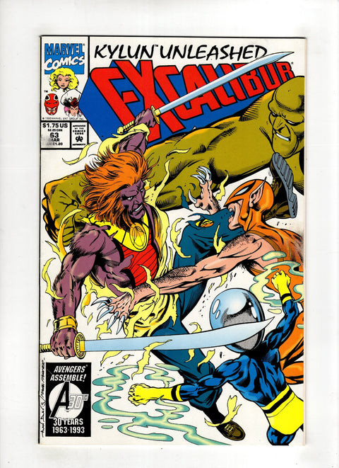 Excalibur, Vol. 1 #63 (Cvr A) (1993)  A   Buy & Sell Comics Online Comic Shop Toronto Canada