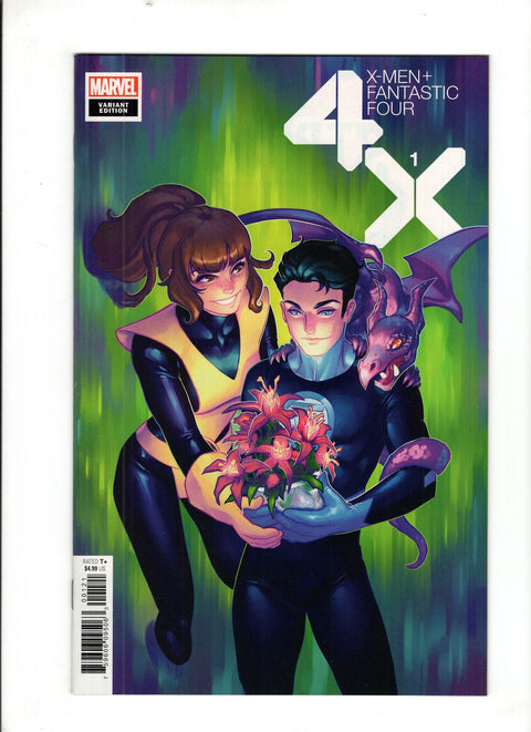 X-Men / Fantastic Four, Vol. 2 #1 (Cvr B) (2020) Variant Meghan Hetrick Flower  B Variant Meghan Hetrick Flower  Buy & Sell Comics Online Comic Shop Toronto Canada