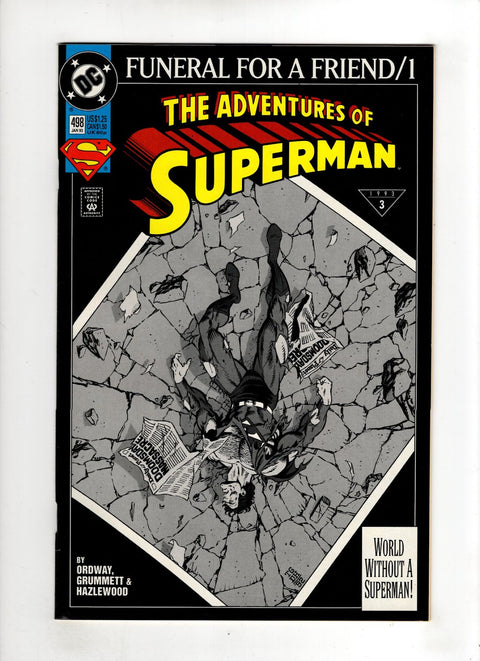 The Adventures of Superman, Vol. 1 #498 (Cvr A) (1992)  A   Buy & Sell Comics Online Comic Shop Toronto Canada