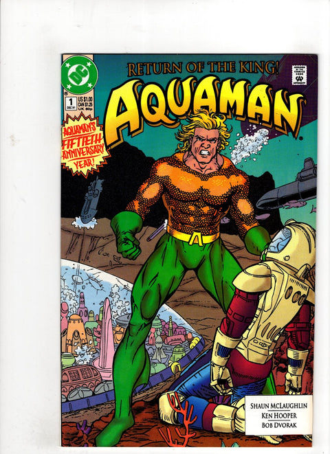 Aquaman, Vol. 4 #1 (1991)      Buy & Sell Comics Online Comic Shop Toronto Canada